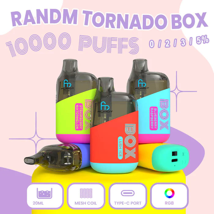 Vape FUMOT TORNADO BOX 10000 puffs